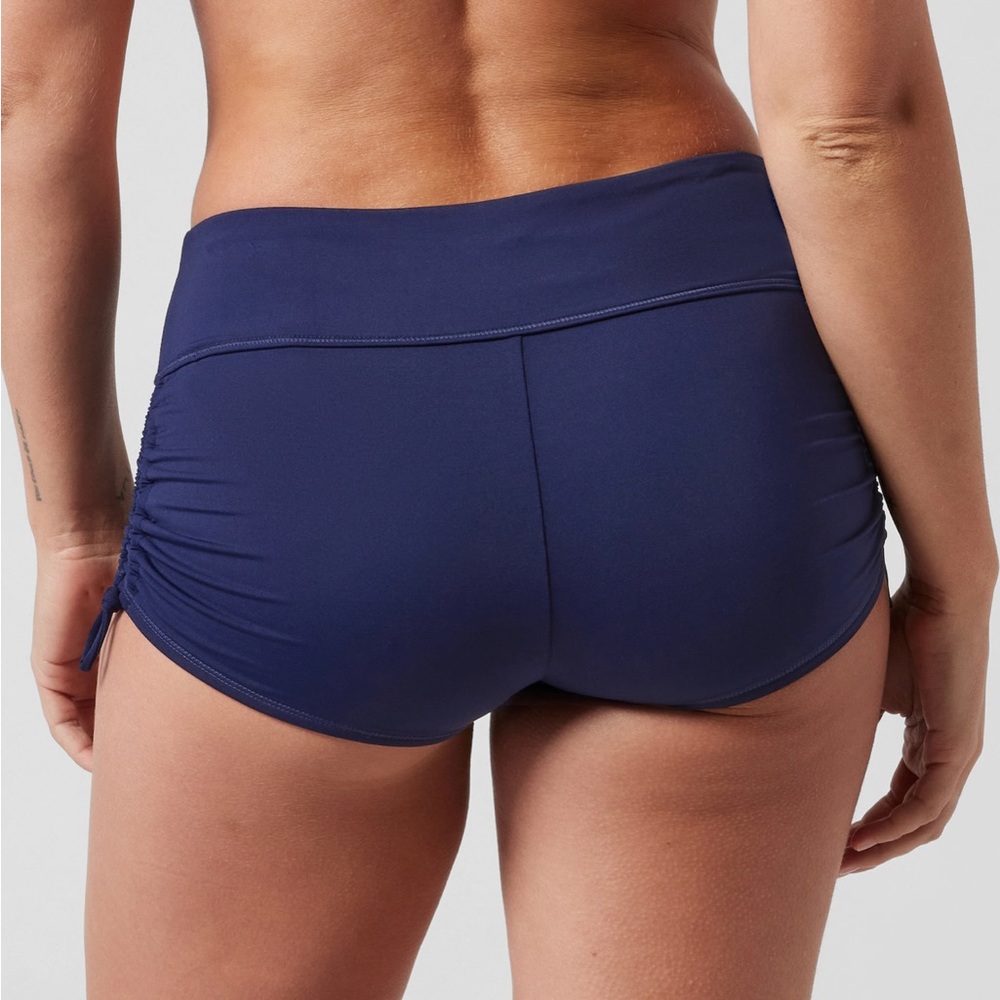 Athleta Boyshort Black Womens xL Sand Sprint Swim Short